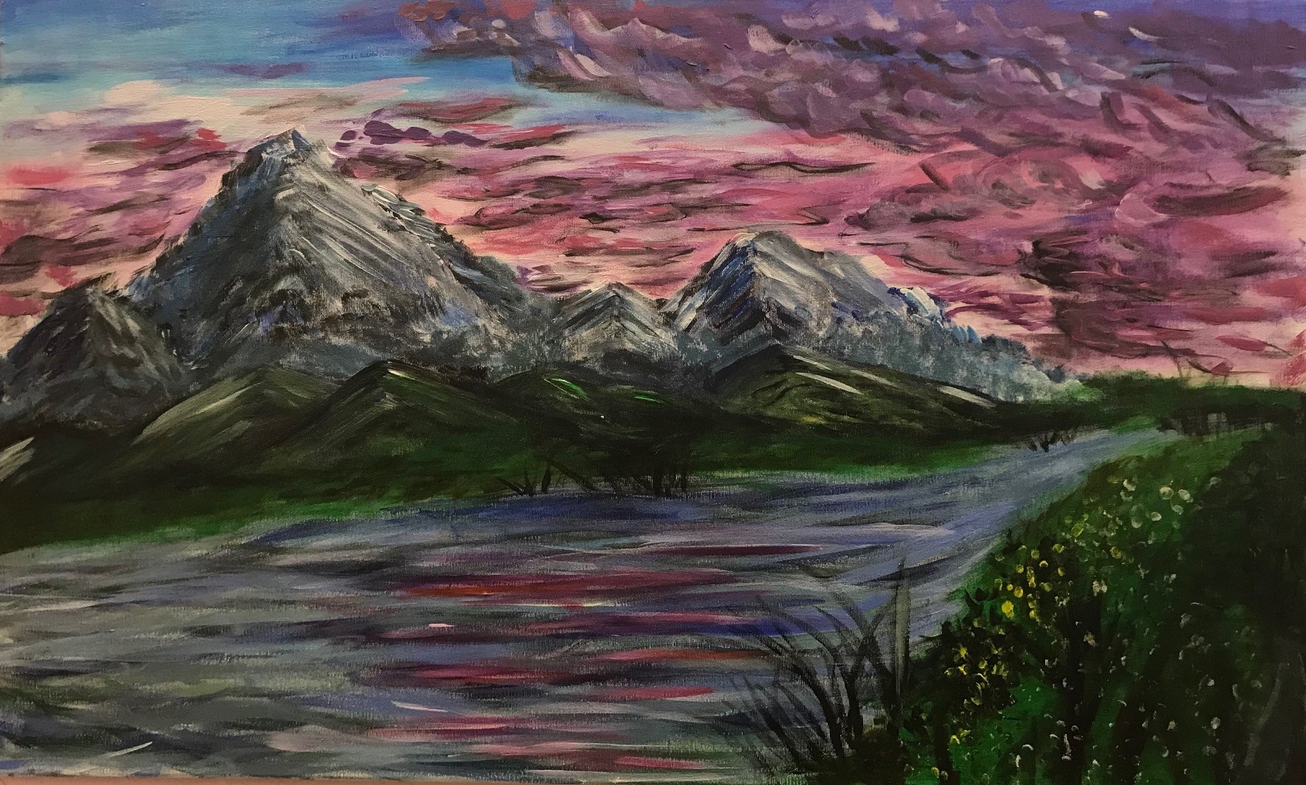 "Sonnenuntergang" von Zahra Ramazani