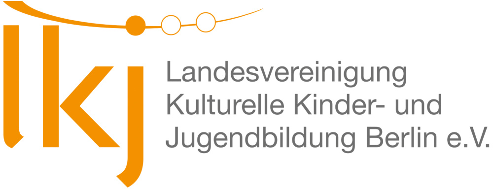 Das Logo der Landesvereinigung Kulturelle Kinder- und Jugendbildung Berlin e. V. 